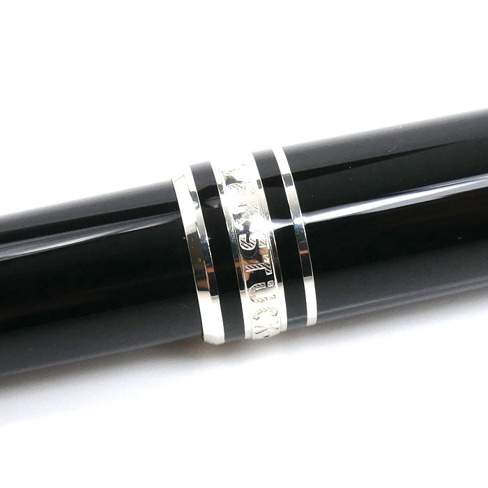 MONTBLANC モンブラン マイスターシュテュック クラシック プラチナ ボールペン ブラック MB132446【中古】【美品】