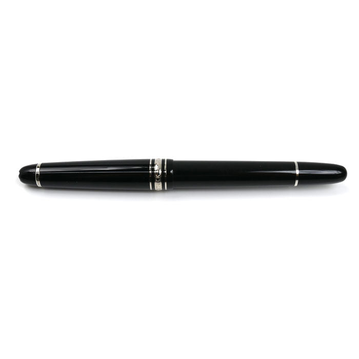 MONTBLANC モンブラン マイスターシュテュック プラチナ 万年筆 ブラック MB132468【中古】