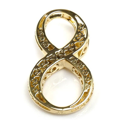 ゆきざき K18YG イエローゴールド NOMBRE No.8 ペンダントトップ Y.NOMBRE.12.6.8.L ダイヤモンド1.07ct 9.8g ユニセックス【中古】