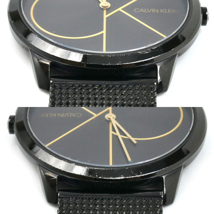 CALVIN KLEIN 腕時計 電池式 K3M214 メンズ【中古】