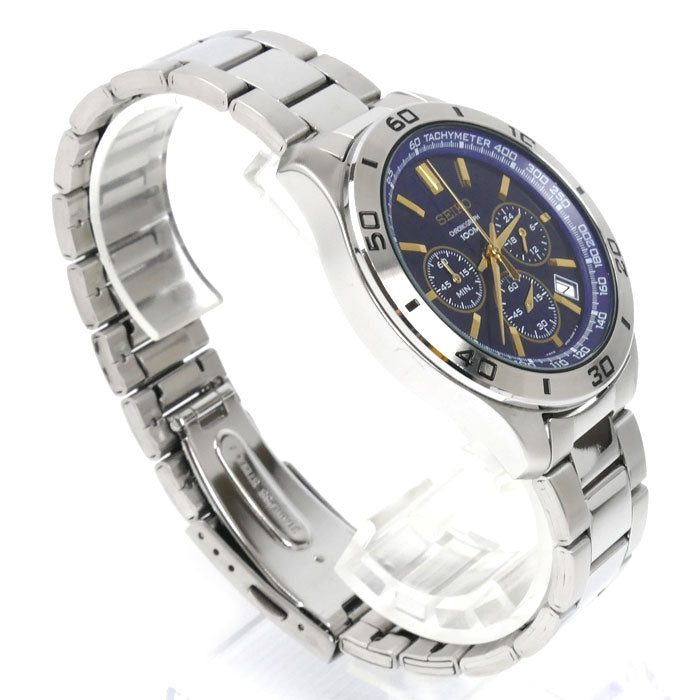 SEIKO セイコー クロノグラフ 腕時計 電池式 6T63-00E0 メンズ【中古】