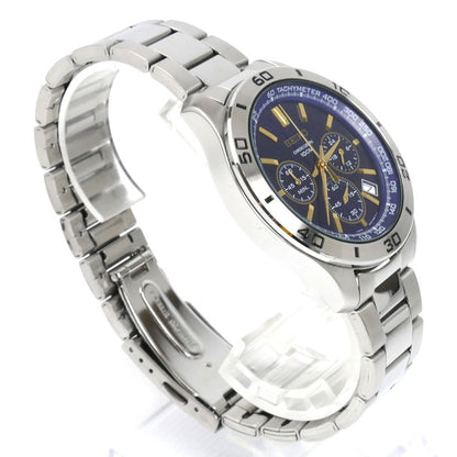 SEIKO セイコー クロノグラフ 腕時計 電池式 6T63-00E0 メンズ【中古】