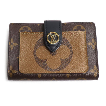 LOUIS VUITTON ルイ・ヴィトン ポルトフォイユ ジュリエット 二つ折り財布 モノグラム ジャイアント リバース ブラウン M69432 SP3230 レディース【中古】