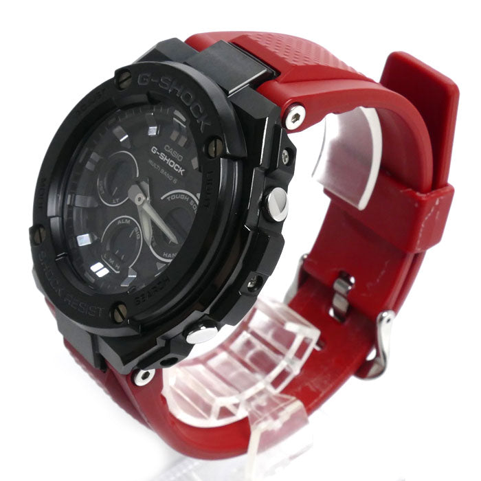 CASIO カシオ G-SHOCK Gスチール 腕時計 ソーラー GST-W300G-1A4JF 電波 メンズ【中古】