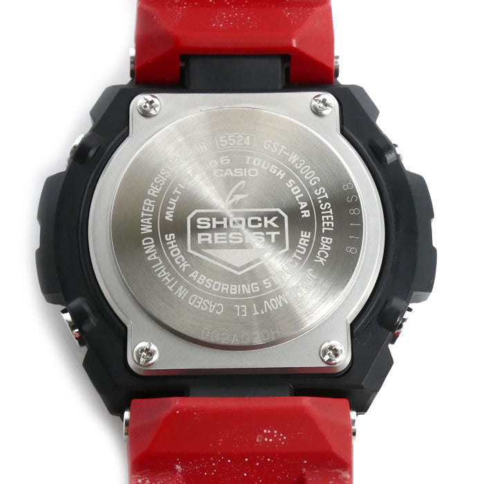 CASIO カシオ G-SHOCK Gスチール 腕時計 ソーラー GST-W300G-1A4JF 電波 メンズ【中古】