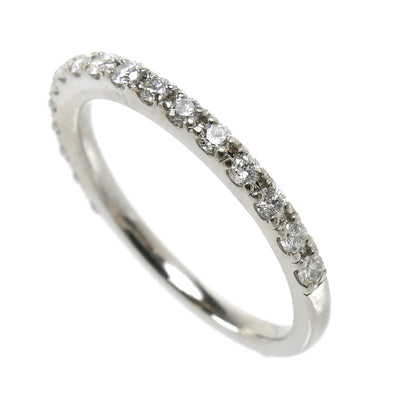 Pt900プラチナ ハーフエタニティ リング・指輪 ダイヤモンド0.25ct 11号 2.9g レディース【中古】【美品】