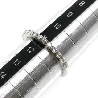 Pt900プラチナ ハーフエタニティ リング・指輪 ダイヤモンド0.25ct 11号 2.9g レディース【中古】【美品】