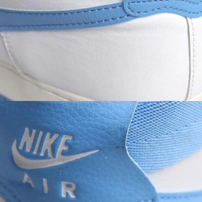 NIKE ナイキ エアフォース1 HIGH OG QS スニーカー 白/水色 DX3805-100 27.5cm メンズ【中古】