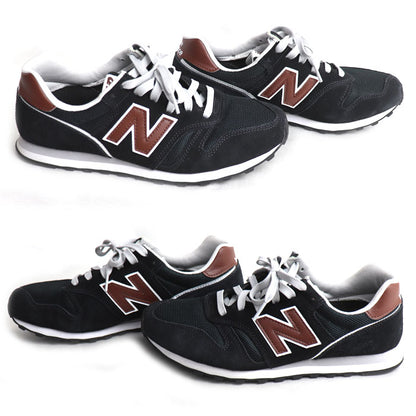 NEW BALANCE ニューバランス スニーカー ブラック ML373SK2 スエード/メッシュ 27ｃｍ メンズ【中古】