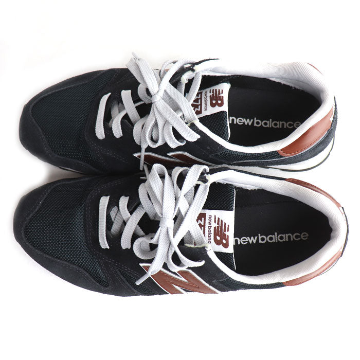 NEW BALANCE ニューバランス スニーカー ブラック ML373SK2 スエード/メッシュ 27ｃｍ メンズ【中古】