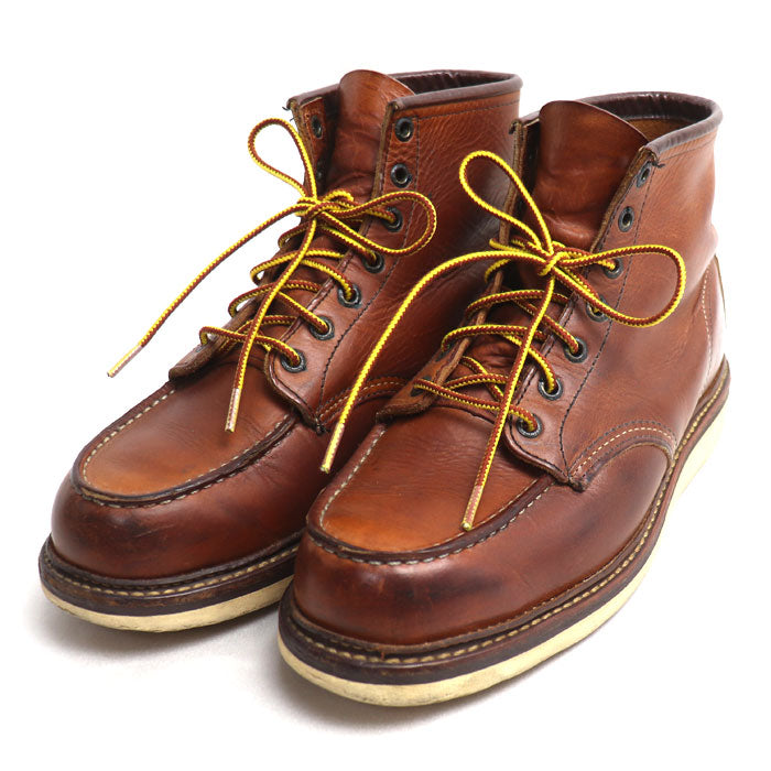 RED WING レッドウィング 6インチ クラシックモック ブーツ ブラウン 1907 9 1/2 メンズ【中古】