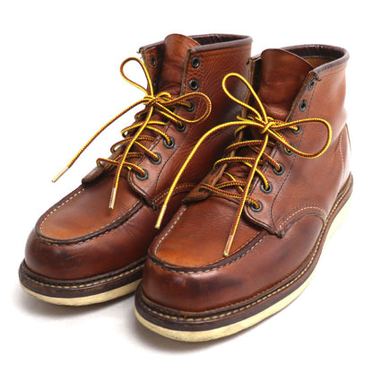 RED WING レッドウィング 6インチ クラシックモック ブーツ ブラウン 1907 9 1/2 メンズ【中古】