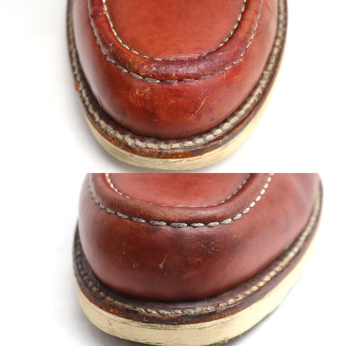 Chippewa チペワ 6インチ モックトゥ ブーツ 赤茶 29493 PORTAGE ORO RUSSETT 7 1/2 EE メンズ【中古】