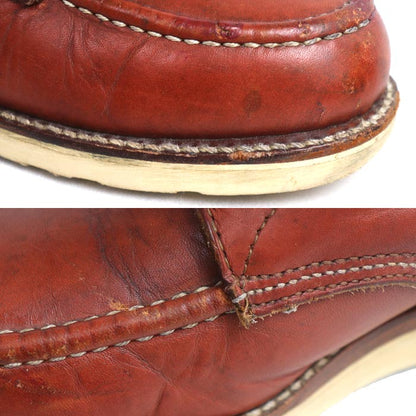 Chippewa チペワ 6インチ モックトゥ ブーツ 赤茶 29493 PORTAGE ORO RUSSETT 7 1/2 EE メンズ【中古】