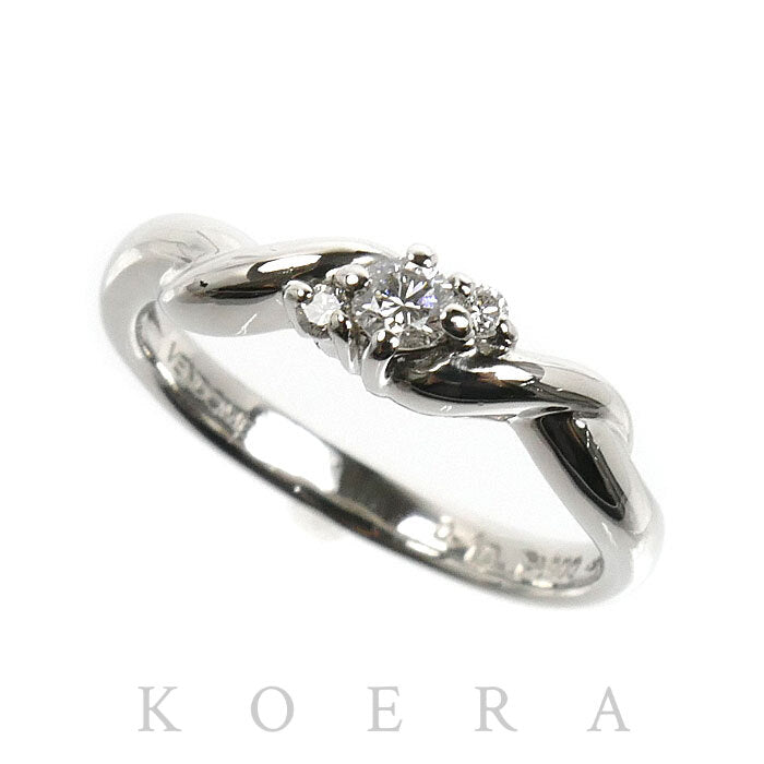 Vendome Aoyama ヴァンドーム青山 Pt900プラチナ リング・指輪 ダイヤモンド0.10ct 7号 3.7g レディース【中古】【美品】