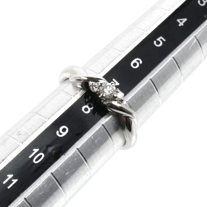 Vendome Aoyama ヴァンドーム青山 Pt900プラチナ リング・指輪 ダイヤモンド0.10ct 7号 3.7g レディース【中古】【美品】