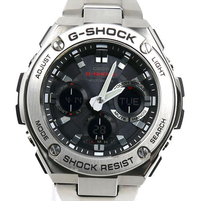 CASIO カシオ G-SHOCK Gスチール 腕時計 ソーラー GST-W110D-1AJF メンズ【中古】