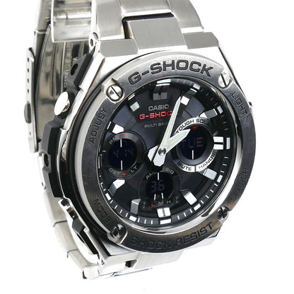 CASIO カシオ G-SHOCK Gスチール 腕時計 ソーラー GST-W110D-1AJF メンズ【中古】