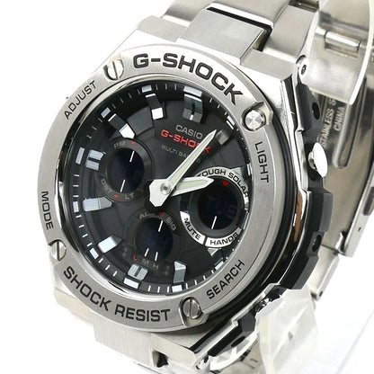 CASIO カシオ G-SHOCK Gスチール 腕時計 ソーラー GST-W110D-1AJF メンズ【中古】