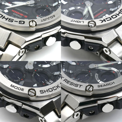 CASIO カシオ G-SHOCK Gスチール 腕時計 ソーラー GST-W110D-1AJF メンズ【中古】