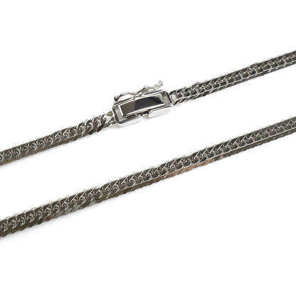 Pt850プラチナ ネックレス 喜平6面Wカット 20.2g 50cm ユニセックス【中古】
