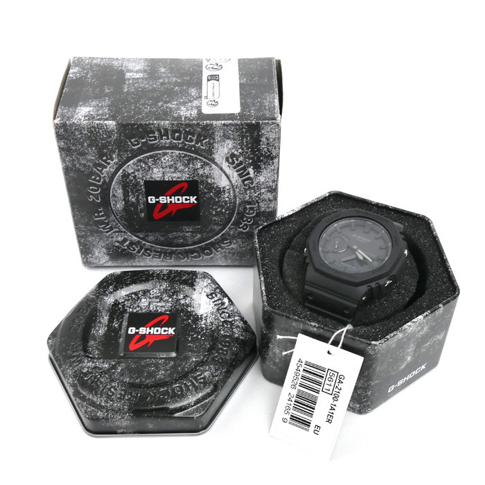 CASIO カシオ G-SHOCK 腕時計 電池式 GA-2100-1A1ER メンズ【中古】