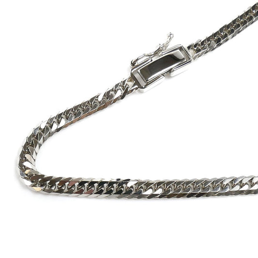 Pt850プラチナ ネックレス 喜平6面Wカット 20.5g 50cm ユニセックス【中古】