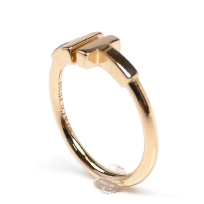 TIFFANY&Co. ティファニー K18PG ピンクゴールド Tワイヤー リング・指輪 60147391 9号 3.0g レディース【中古】【美品】