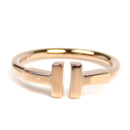 TIFFANY&Co. ティファニー K18PG ピンクゴールド Tワイヤー リング・指輪 60147391 9号 3.0g レディース【中古】【美品】