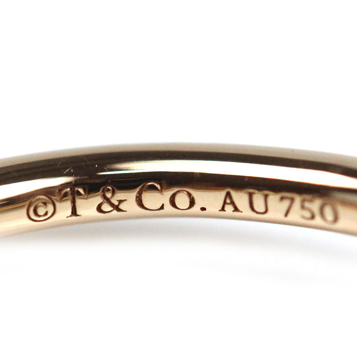 TIFFANY&Co. ティファニー K18PG ピンクゴールド Tワイヤー リング・指輪 60147391 9号 3.0g レディース【中古】【美品】