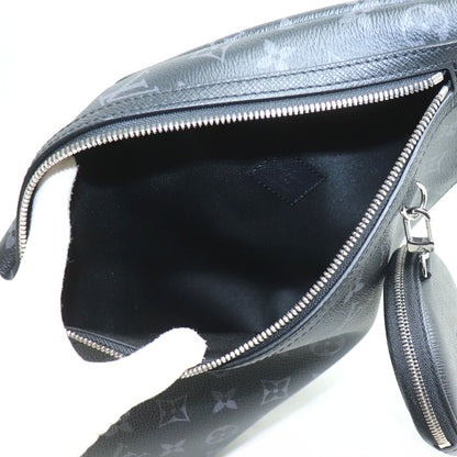 LOUIS VUITTON ルイ・ヴィトン デュオ･スリングバッグ ボディバッグ タイガラマ ブラック M30936 IC メンズ【中古】【極美品】