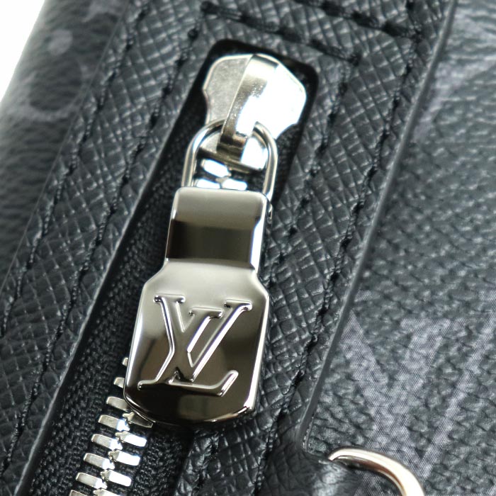 LOUIS VUITTON ルイ・ヴィトン デュオ･スリングバッグ ボディバッグ タイガラマ ブラック M30936 IC メンズ【中古】【極美品】