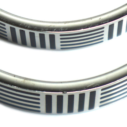 LOUIS VUITTON ルイ・ヴィトン メタル ジョンク・ダミエカラーズ バングル M62492 US1127 32.5g メンズ【中古】