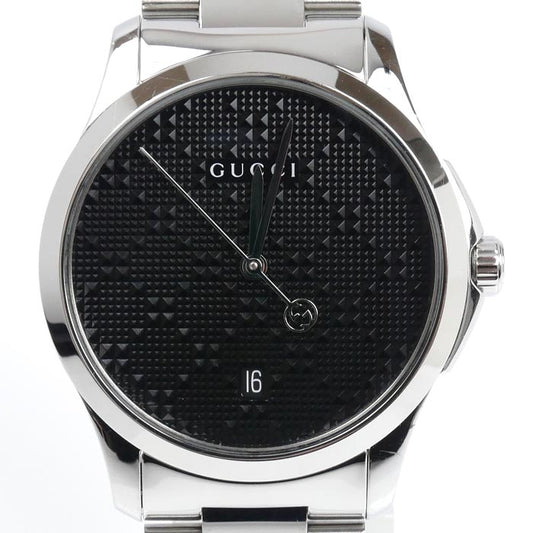 GUCCI グッチ Gタイムレス 腕時計 電池式 YA126460/126.4 メンズ【中古】