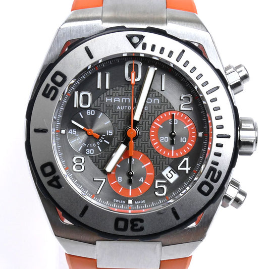 HAMILTON ハミルトン カーキ ネイビー サブ 腕時計 自動巻き H78716983/H787160 メンズ【中古】