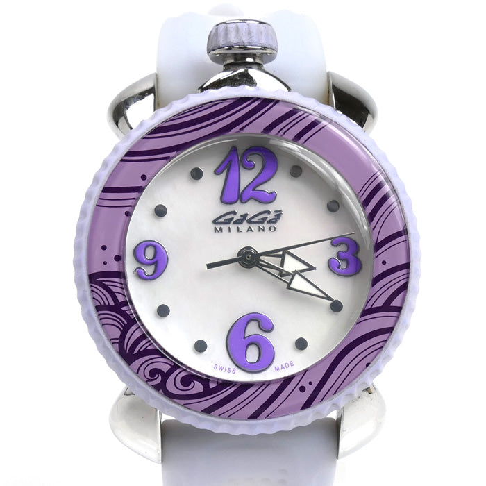 Gaga Milano ガガ・ミラノ レディ スポーツ 腕時計 電池式 7020.07 レディース【中古】