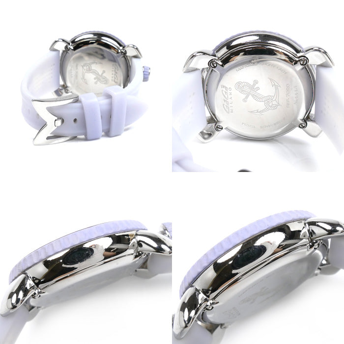 Gaga Milano ガガ・ミラノ レディ スポーツ 腕時計 電池式 7020.07 レディース【中古】