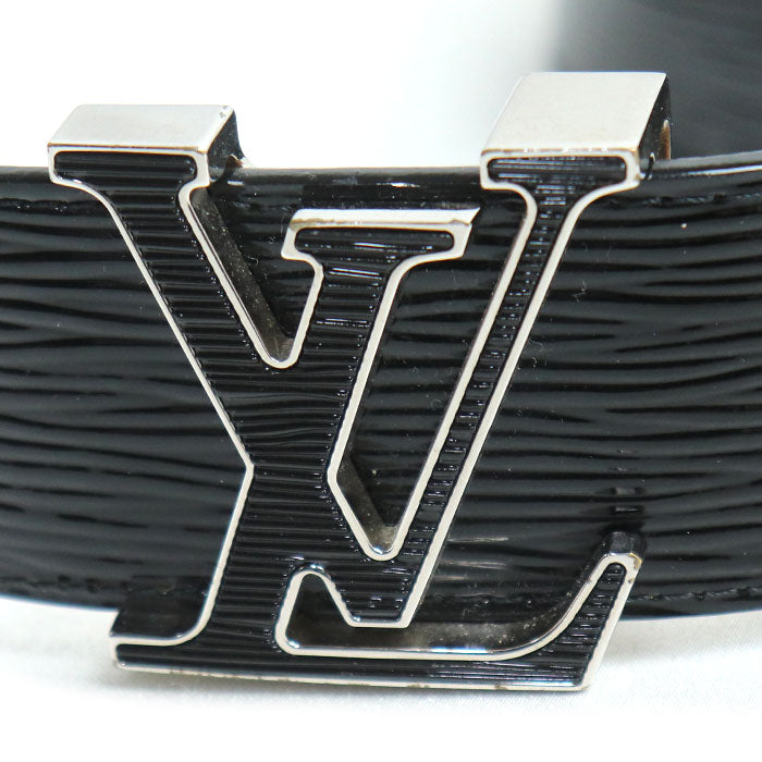 LOUIS VUITTON ルイ・ヴィトン サンチュール・LVイニシャル ベルト エピ・エレクトリック ブラック M9830 CT0111 メンズ【中古】