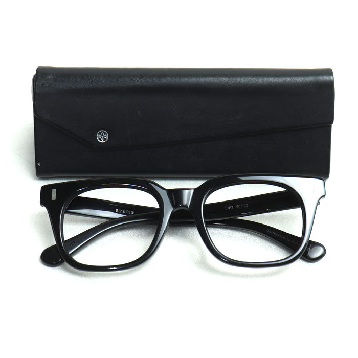 ayame フレームのみ メガネ ブラック DF2 50□21 メンズ【中古】