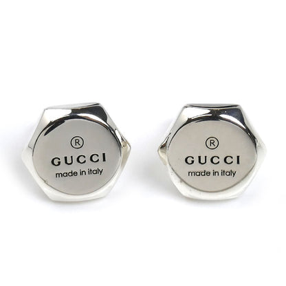 GUCCI グッチ シルバー925 トレードマーク スタッズ ピアス 779171 4.7g レディース【中古】