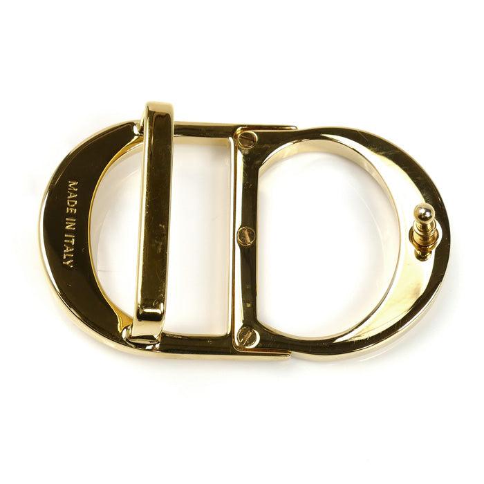 Dior ディオール CD Icon バックル ゴールド 4912ORMET_H00K メンズ【中古】