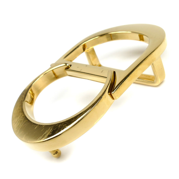 Dior ディオール CD Icon バックル ゴールド 4912ORMET_H00K メンズ【中古】