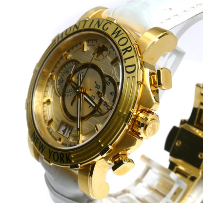 HUNTING WORLD ハンティングワールド イリス クロノグラフ 腕時計 電池式 HW-913 メンズ【中古】