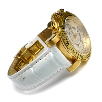 HUNTING WORLD ハンティングワールド イリス クロノグラフ 腕時計 電池式 HW-913 メンズ【中古】