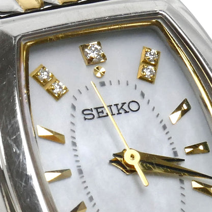 SEIKO セイコー エクセリーヌ 腕時計 ソーラー SWCQ089/V117-0DD0 レディース【中古】