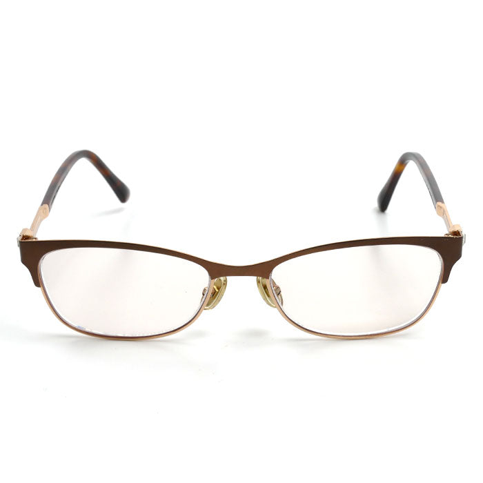 JIMMY CHOO ジミーチュウ JC275 FG4 メガネ ピンクゴールド/マーブル レンズ度入り レディース 52⬜︎16 145【中古】