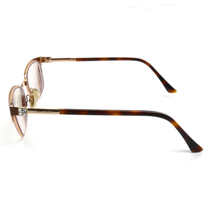 JIMMY CHOO ジミーチュウ JC275 FG4 メガネ ピンクゴールド/マーブル レンズ度入り レディース 52⬜︎16 145【中古】