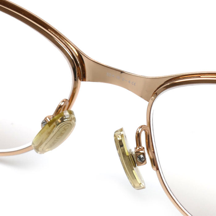 JIMMY CHOO ジミーチュウ JC275 FG4 メガネ ピンクゴールド/マーブル レンズ度入り レディース 52⬜︎16 145【中古】