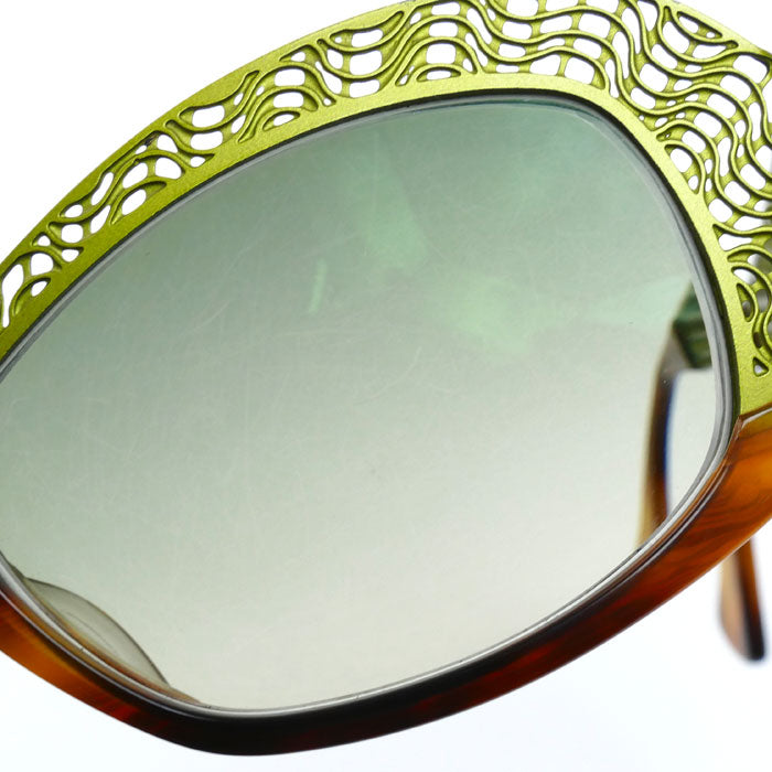 JEAN LAFONT ジャン ラフォン FIESTA 067 サングラス レンズ度入り レディース【中古】