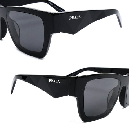 PRADA プラダ サングラス ブラック SPRA06-F 54□19 145 ユニセックス【中古】